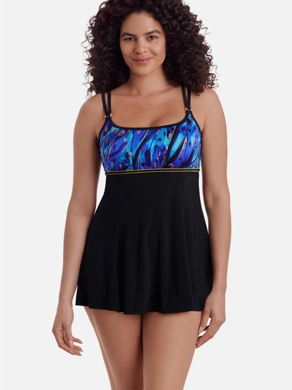 Longitude Mimi Flamingo Swimdress size 20 Gilded Panthers